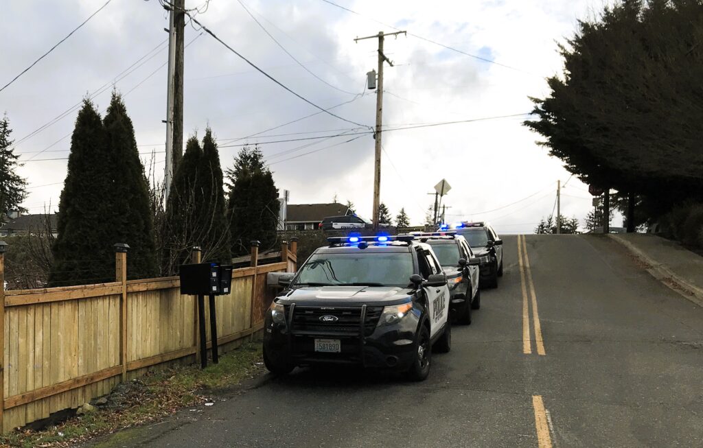 Everett Police cars